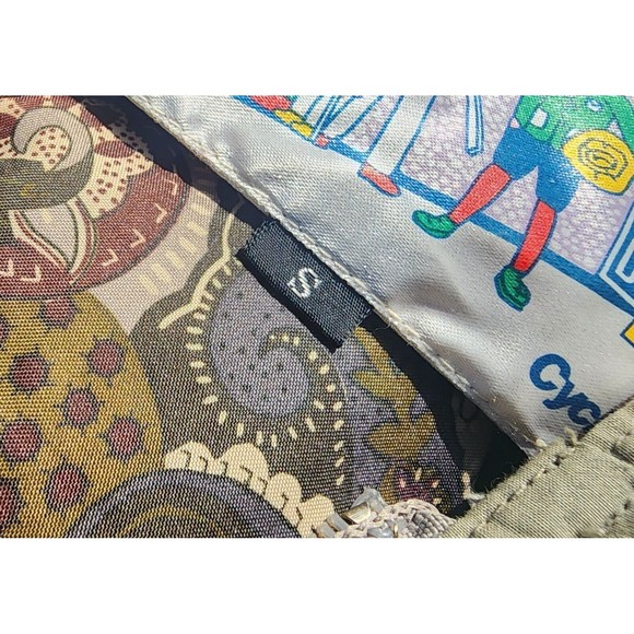 Vintage Club D’Hiver Cyclone Winter Parka Jacket Zipper Paisley Womens Size S - Picture 12 of 12